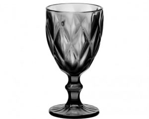 Ποτήρι Νερού 320 Ml Cryspo Trio Kare Smoke