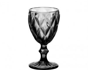 Ποτήρι Κρασιού 220 Ml Cryspo Trio Kare Smoke