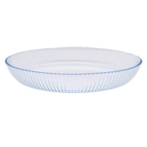 ANKOR Πυρίμαχο Ταψί Γυάλινο Οβάλ Ριγέ 3,24lt.