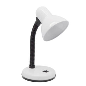 ANKOR Φωτιστικό Γραφείου Μεταλλικό Άσπρο (E27-40W)