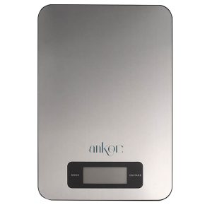 ANKOR Ζυγαριά Ηλεκτρονική Inox 5kg