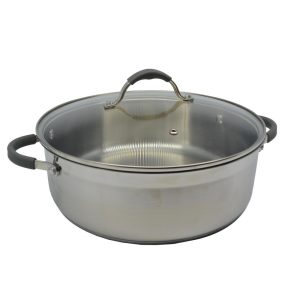 ANKOR Ημίχυτρα Inox 28εκ.