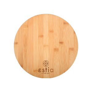Estia Επιφάνεια Κοπής Bamboo Essentials Στρογγυλό 28εκ.