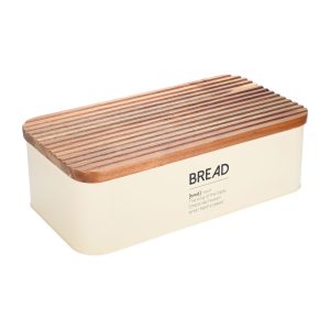 Estia Ψωμιέρα Μεταλλική Allure Ivory