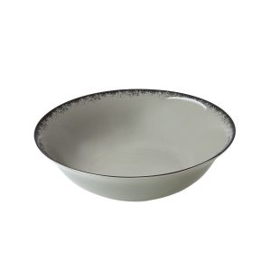 Estia Σαλατιέρα Pearl Grey Πορσελάνης 23cm