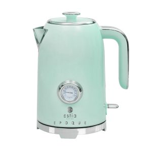 Estia Βραστήρας Νερού Retro Epoque Ανοξείδωτος Mint 1.7lt