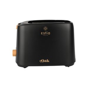 Estia Φρυγανιέρα Oak 2 Θέσεων Μαύρη 700W