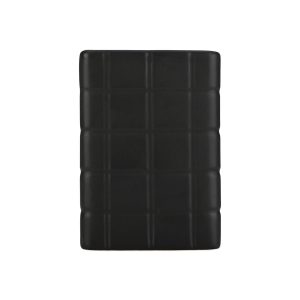 Estia Ποτηράκι Μπάνιου Tiles Κεραμική Μαύρο