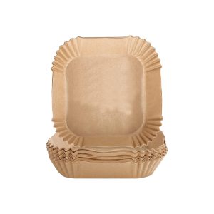 Estia Αντικολλητικό Χαρτί Ψησίματος Για Φριτέζα Αέρος Τετράγωνο 100τμχ./20x20cm