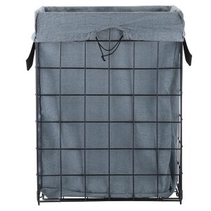 Estia Καλάθι Απλύτων Cage Μεταλλικό Αναδιπλούμενο